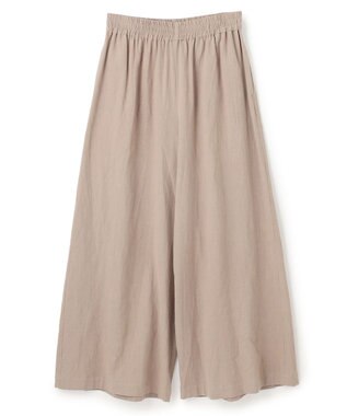 uncrave コットンリネンボイル ワイドパンツ トープ