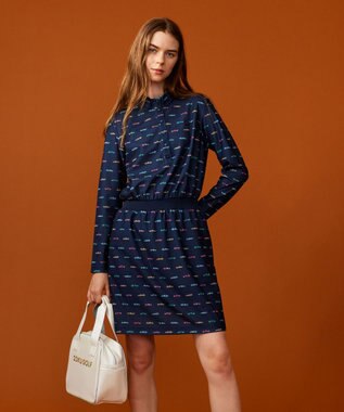  【WOMEN】レーシングカープリント ワンピース