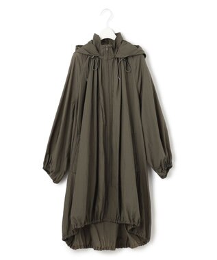 ICB 【撥水加工】シアーナイロンタフタ フーデットコート カーキ系