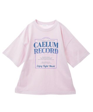 AMERICAN HOLIC レコードグラフィックＴシャツ Pink
