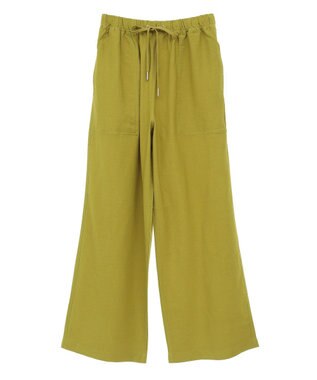 AMERICAN HOLIC 【接触冷感】ベイカーリラックスパンツ Pistachio