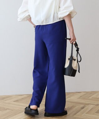 AMERICAN HOLIC 【接触冷感】ベイカーリラックスパンツ Deep Blue