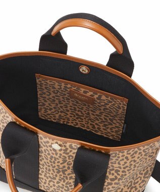 TOPKAPI 【Breath TOPKAPI】SCOTCH GRAIN スコッチグレイン 2wayトート バッグ M レオパード ベージュ