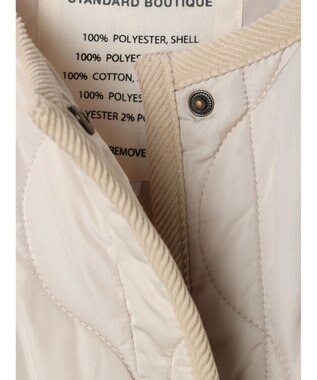 CRAFT STANDARD BOUTIQUE キルティングミドル丈コート Ivory