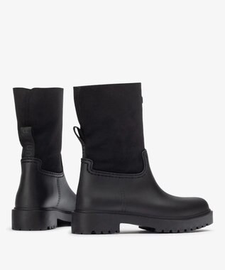 BONTRE 【UNISA/ウニサ】ファーラバーブーツ/GASCON-UA ブラック