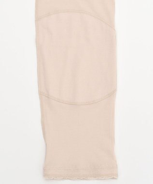 Wing インナー　【綿100％ シャリ感タイプ】　身生地部綿100％　ひんやりタッチ　７分丈　ウイング／ワコール　ER6761 ベージュ