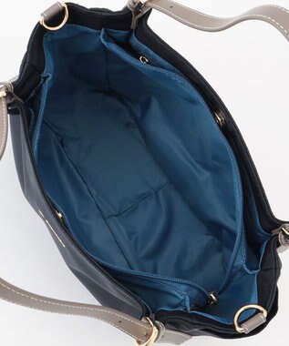 LA BAGAGERIE ポリエステルキャンバス　2WAYミニトート ネイビー