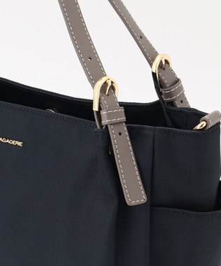 LA BAGAGERIE ポリエステルキャンバス　2WAYミニトート ネイビー