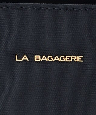 LA BAGAGERIE ポリエステルキャンバス　2WAYミニトート ネイビー