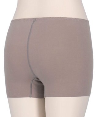 Wing あったかインナーボトム 綿100％(肌側) アウターにひびきにくい 一枚ばき可能 【綿の贅沢 ここちフラット】 1分丈 秋 冬 ER4173 ウイング／ワコール ブラウン