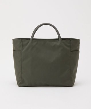 russet 【モノグラム刺繍】コーデュラナイロントートバッグ（CE-1776） Gray