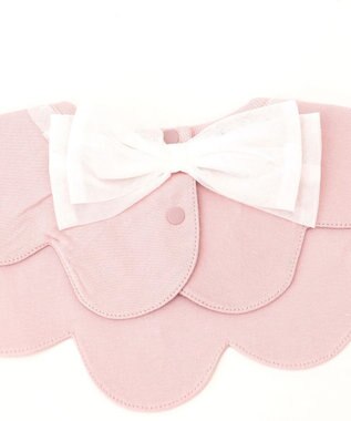 組曲 KIDS 【Fサイズ】チュールリボン スタイ ピンク系