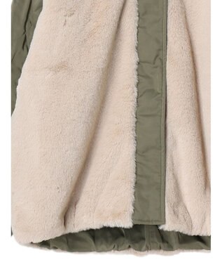 CRAFT STANDARD BOUTIQUE リバーシブルファーブルゾン Khaki