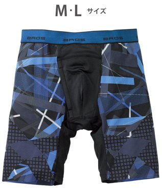 WACOAL MEN 【クロスウォーカー】 はいて歩いてカロリー消費アップをめざそう！ ムレ軽減設計 ロング丈 前開き GX6006 /ブロス バイ ワコールメン