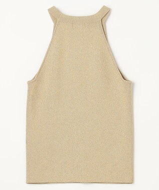 NAVE 【Nave・洗える】ラメニット タンクトップ ゴールド系