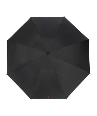 MOONBAT 【軽量/大きめ】POLO RALPH LAUREN 遮光 晴雨兼用 折りたたみ日傘 ワンポイント ポロポニー 60cm ブラック