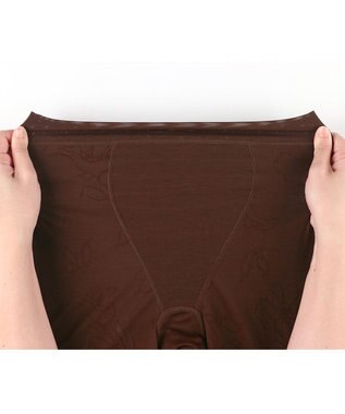 WACOAL ガードル ロング丈 高くヒップアップ 下腹部もすっきり ラクな着用感 レディース メッシュタイプ GRC426 /ワコール シナモンブラウン