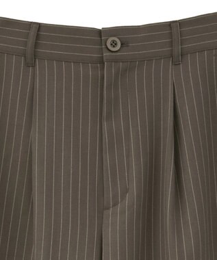 CRAFT STANDARD BOUTIQUE ピンストライプパンツ Stripe Brown