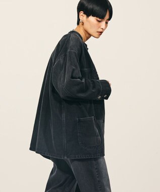 AMERICAN HOLIC デニムカバーオール Black