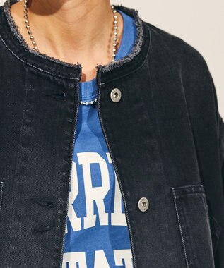 AMERICAN HOLIC デニムカバーオール Black