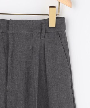 組曲 ウーステッドワイド パンツ グレー系