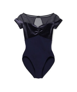 Chacott ハーフスリーブレオタード