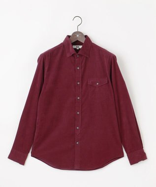 【ストレッチ】コーデュロイ シャツ