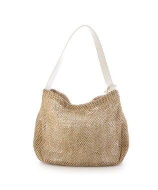 UNBILLION カシュカシュ cachecache / アンダリア風ホーボーバッグ ホワイト