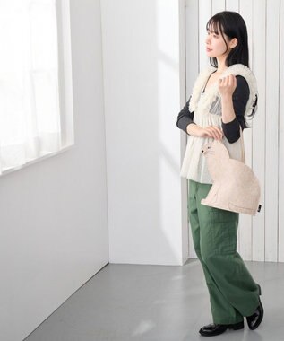 ROOTOTE 3621【ネコトート】EU.デリ.オスワリネコ-B 01：シロ