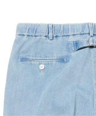 J.PRESS MEN 【J.PRESS ORIGINALS】【UNISEX】Washed Piped Stem DENIM サックスブルー系
