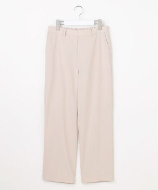 J.PRESS LADIES L 【セットアップ対応】ファンマートロストレッチ テーパード パンツ グレージュ系