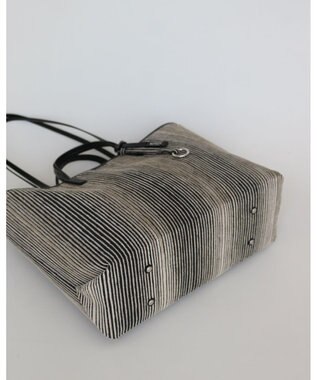 MORROW by thank 【A4サイズ収納可/軽量】VIVIAN OBLONG ミックスストライプ