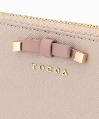TOCCA TINY RIBBON LONGWALLET 長財布 ピンク系