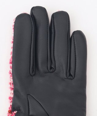 TOCCA TWEED GLOVE 手袋 レッド系