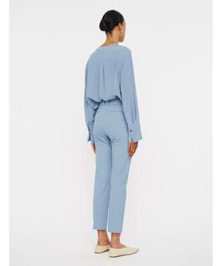 JOSEPH ギャバジンストレッチ　スリムストレートトラウザーズ Faded Sky