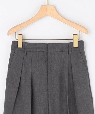 組曲 ウーステッドワイド パンツ グレー系