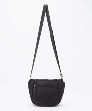 LA BAGAGERIE 【MONICA】ラウンドショルダーバッグ ブラック