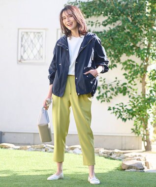 ANY 【手洗い可能・UVケア】ライト撥水マウンテンパーカー ネイビー