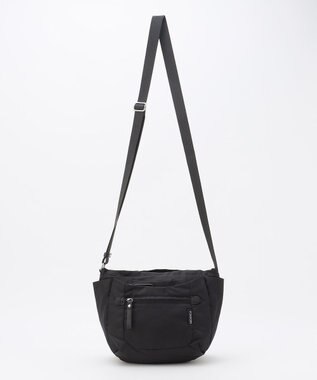 LA BAGAGERIE 【MONICA】ラウンドショルダーバッグ ブラック