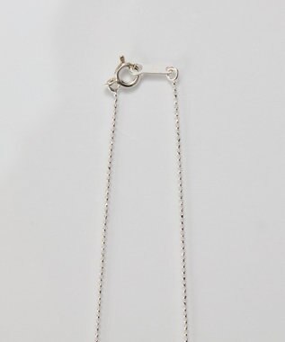 Phoebe 【SV925】シルキーシャインボールチェーンネックレス シルバー