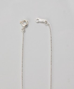 Phoebe 【SV925】シルキーシャインボールチェーンネックレス シルバー