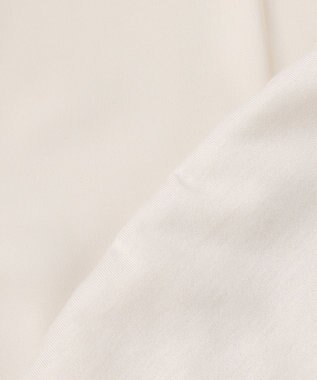 23区 S 【洗える】シルキーデシン ボールチェーン バルーン ブラウス ベージュ系