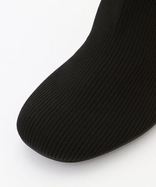 steppi 【防水 / 洗える】オブリークトゥ ブーツ ブラック