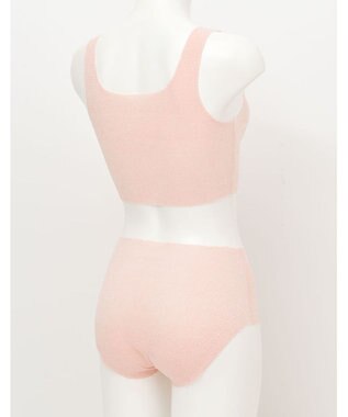 Wing 【AnyAnyインナー】使いきり下着　ハーフトップ３枚＋ショーツ３枚　伸びのよい素材でやさしくフィット　ウイング／ワコール　CW1000 ピンク