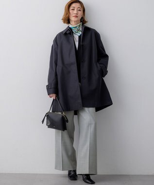 23区 S 【先行予約】TWギャバジン ワイドパンツ ライトグレー系