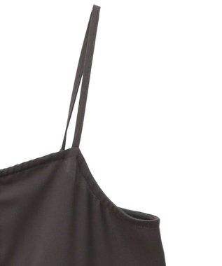 Green Parks ウエストリボンサロペット Gray