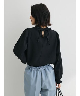 Green Parks ・ＥＬＥＮＣＡＲＥ　ＤＵＥ　ハイネックブラウス Black