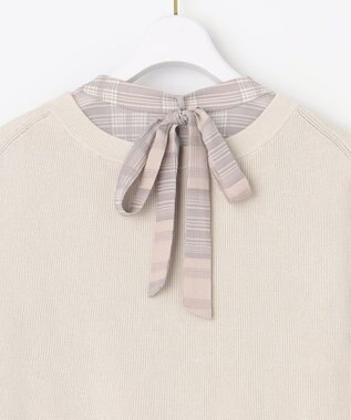 ANY SIS 【2SET】ニットジレワンピース セット ベージュ系