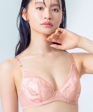 Wing 【SHIHOさん着用】 ブラジャー 自分のからだに合うフィット感 バストになじみやすい 背中すっきり 【マッチミーブラ】 ブラ KB2004 ウイング／ワコール シェルピンク