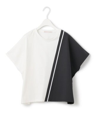 ICB 【洗える】シルケットコンビスムース カットソー